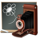 Black board,Camera,School